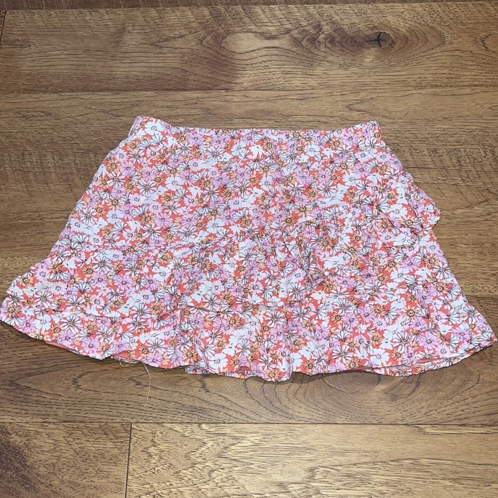 Art Class Girl’s Floral Mini Skirt Size L (10/12)